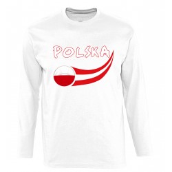 T-shirt Pologne manches...