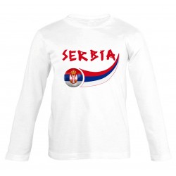 T-shirt Serbie enfant...