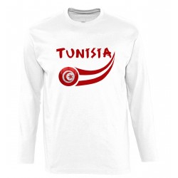T-shirt Tunisie manches...