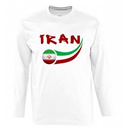 T-shirt Iran manches longues